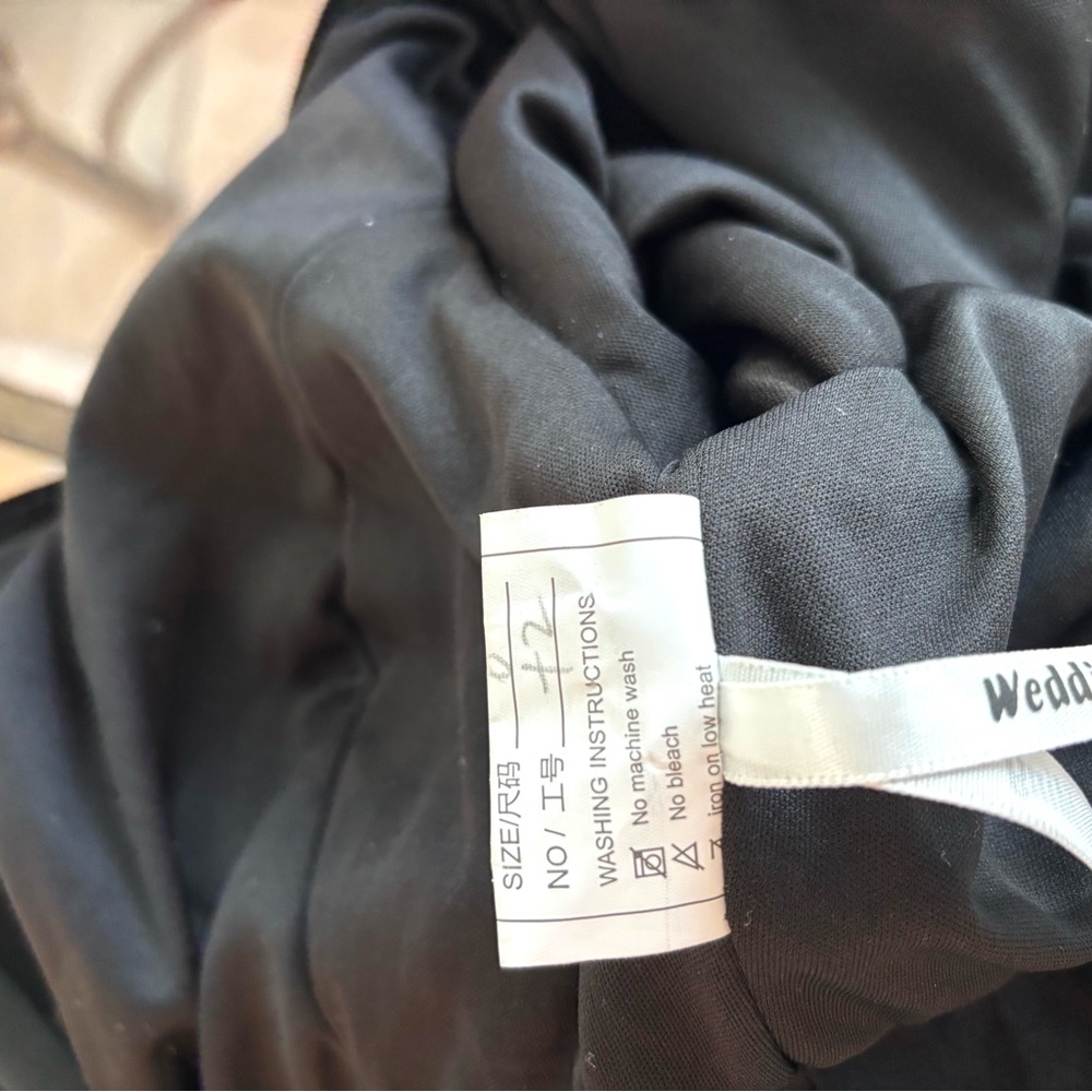 NEW Black Dress, Black Sequin Dress, Mini Dress, Prom Dress, NWOT Size 0 - Picture 7 of 10